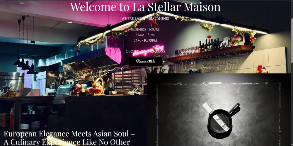 La Stellar Maison website — After redesign by Zennesis Studio