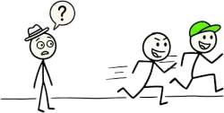 Three Stickmen